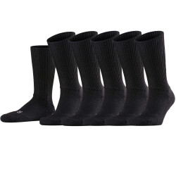5er Pack FALKE Walkie Ergo Wandersocken black 35-36