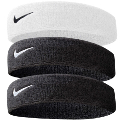 3er Pack NIKE Swoosh Stirnband