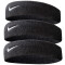 3er Pack NIKE Swoosh Stirnband