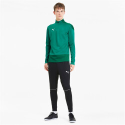 PUMA teamGOAL 23 Training 1/4-Zip Top pepper green/power green S