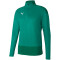 PUMA teamGOAL 23 Training 1/4-Zip Top pepper green/power green S