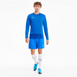 PUMA teamGOAL 23 Training Sweatshirt electric blue lemonade/team power blue S