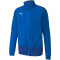 PUMA teamGOAL 23 Trainingsjacke electric blue lemonade/team power blue M