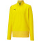 PUMA teamGOAL 23 Training 1/4-Zip Top Kinder cyber yellow/spectra yellow 176
