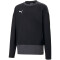 PUMA teamGOAL 23 Training Sweatshirt Kinder puma black/asphalt 164