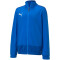 PUMA teamGOAL 23 Trainingsjacke Kinder electric blue lemonade/team power blue 116