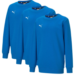 3er Pack PUMA teamGOAL 23 Casuals Crew Neck Sweatshirt...