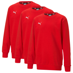 3er Pack PUMA teamGOAL 23 Casuals Crew Neck Sweatshirt...