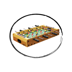 carromco Kickertisch Kick-XL