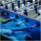 carromco Kickertisch Stadium-XT blau