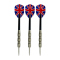 carromco Dart Set Steeldartscheibe + 3 Softdarts + 3 Steeldarts