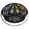 carromco Elektronik Dartscheibe Striker 401 mit Adapter 3-Loch Abstand und 3 Soft-Darts