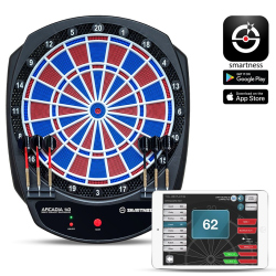 carromco Smartness Elektronik Dartscheibe Arcadia 4.0...