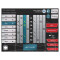 carromco Smartness Elektronik Dartscheibe Arcadia 4.0 2-Loch Abstand
