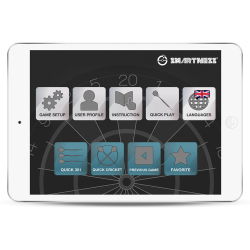 carromco Smartness Elektronik Dartscheibe 4.0 Turbo...
