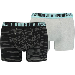 2er Pack PUMA Spacedye Stripe Boxershorts Herren