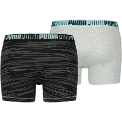 2er Pack PUMA Spacedye Stripe Boxershorts Herren