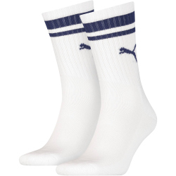 2er Pack PUMA Crew Retro Sportsocken Heritage Stripe