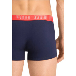 2er Pack PUMA Basic Trunk Boxershorts blue / grey melange L