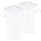 2er Pack PUMA Basic Crew T-Shirt Herren white S
