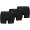 3er Pack PUMA Premium Sueded Cotton Boxershorts black S
