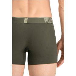3er Pack PUMA Premium Sueded Cotton Boxershorts dark green combo S