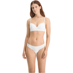 PUMA Soft Padded BH Damen white 85B