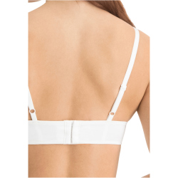 PUMA Soft Padded BH Damen white 85C