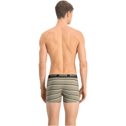 2er Pack PUMA Gradient Stripe Boxershorts Herren green combo S
