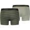 2er Pack PUMA Spacedye Stripe Boxershorts Herren green combo XL