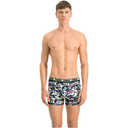 2er Pack PUMA Camouflage Boxershorts Herren yellow / blue S