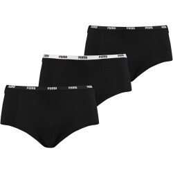 3er Pack PUMA Mini Slip Damen black XS