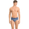 2er Pack PUMA Basic Brief Unterhose denim S