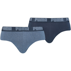 2er Pack PUMA Basic Brief Unterhose denim XL