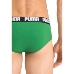 2er Pack PUMA Basic Brief Unterhose green S