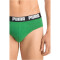 2er Pack PUMA Basic Brief Unterhose green S