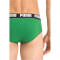 2er Pack PUMA Basic Brief Unterhose green S