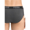 2er Pack PUMA Basic Brief Unterhose dark grey melange / black XL