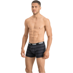 2er Pack PUMA Heritage Stripe Boxershorts black S