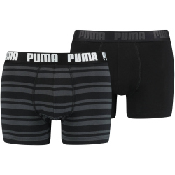 2er Pack PUMA Heritage Stripe Boxershorts black M