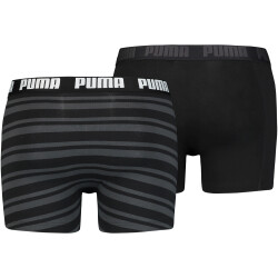 2er Pack PUMA Heritage Stripe Boxershorts black XL