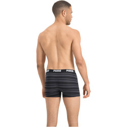 2er Pack PUMA Heritage Stripe Boxershorts black XL