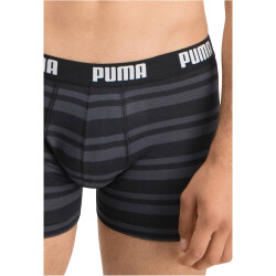 2er Pack PUMA Heritage Stripe Boxershorts black XL