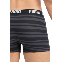 2er Pack PUMA Heritage Stripe Boxershorts black XL