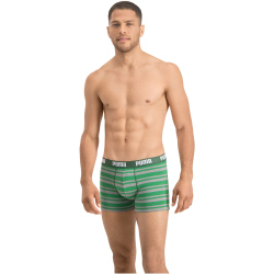 2er Pack PUMA Heritage Stripe Boxershorts green S