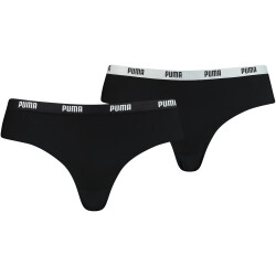 2er Pack PUMA Microfiber Brazilian Slip Damen black XS