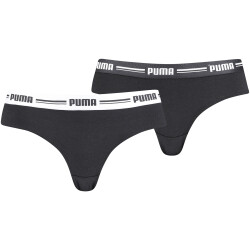 2er Pack PUMA Brazilian Slip Damen black XS