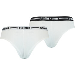 2er Pack PUMA Brazilian Slip Damen white / white XS