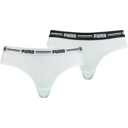 2er Pack PUMA Brazilian Slip Damen white / white XL