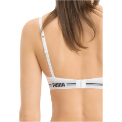 PUMA Baumwoll-BH Damen white 75D